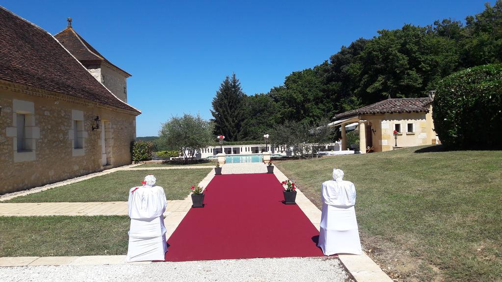 Liorac-sur-Louyre Domaine De La Rocque B&B 외부 사진