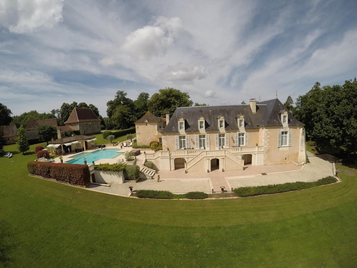 Liorac-sur-Louyre Domaine De La Rocque B&B 외부 사진