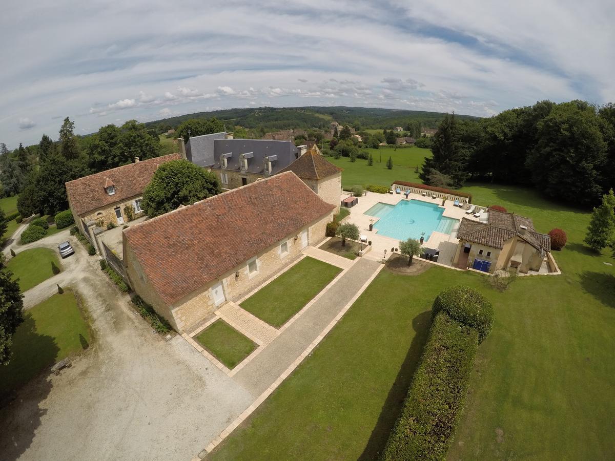 Liorac-sur-Louyre Domaine De La Rocque B&B 외부 사진