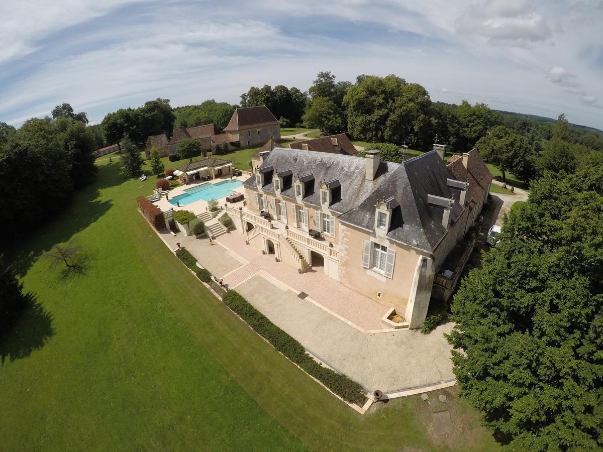 Liorac-sur-Louyre Domaine De La Rocque B&B 외부 사진
