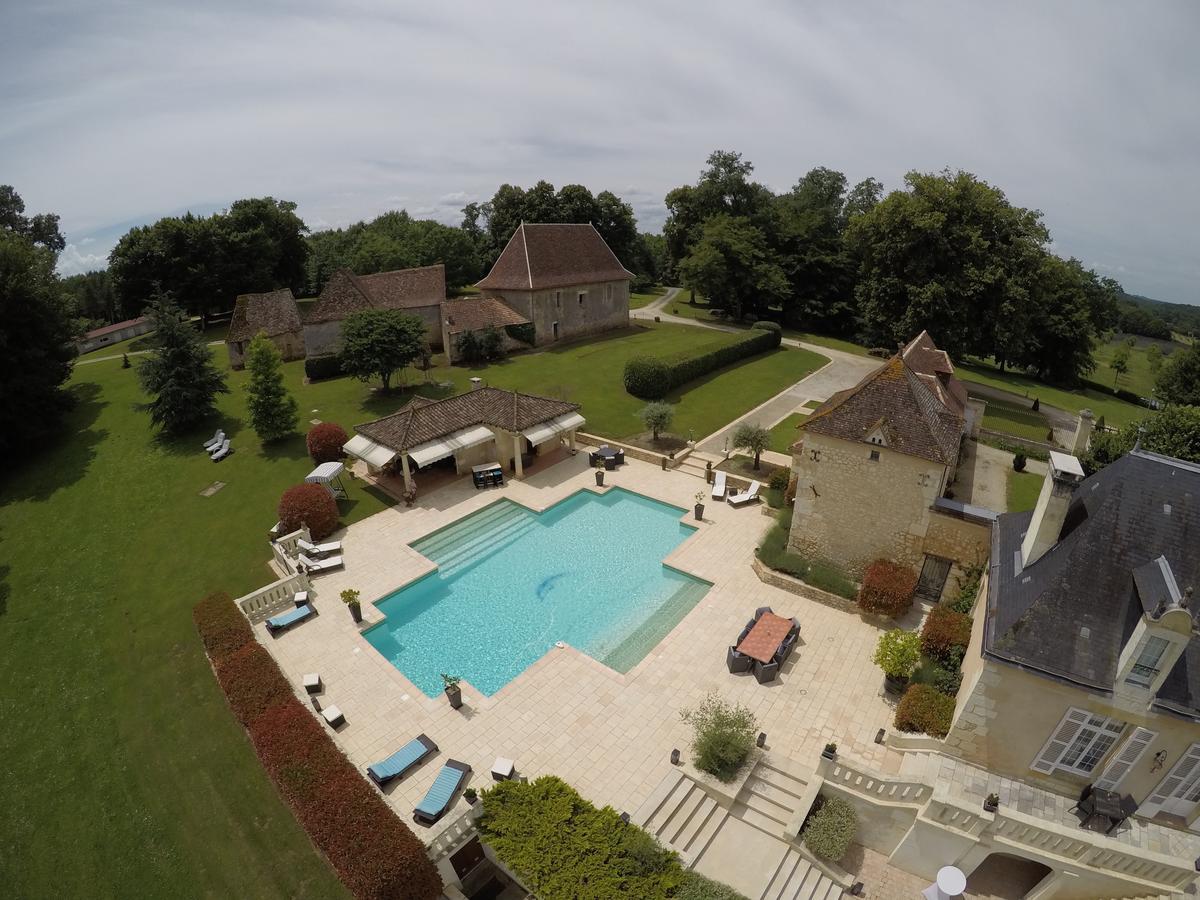 Liorac-sur-Louyre Domaine De La Rocque B&B 외부 사진